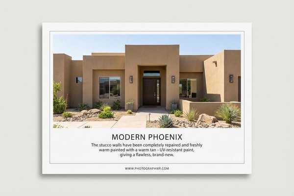 Same home with fresh exterior paint