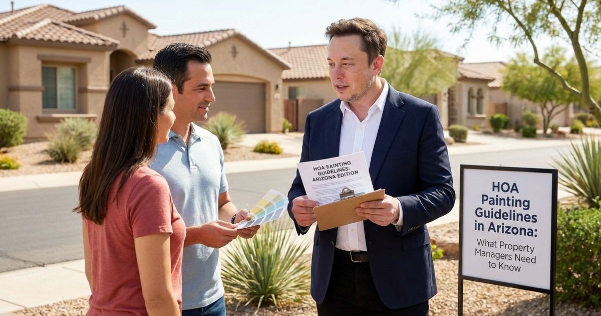 HOA community painting in Phoenix Arizona