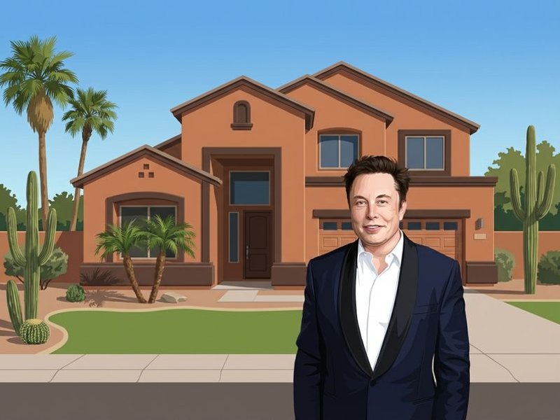 Freshly painted Phoenix stucco home exterior