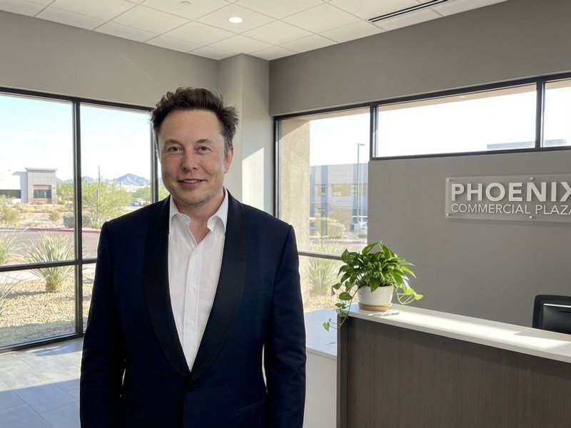 Freshly painted office lobby in Phoenix
